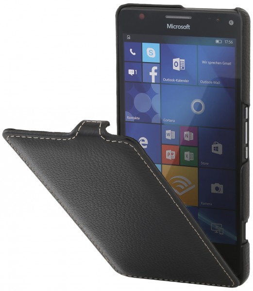 StilGut - Housse Lumia 950 XL UltraSlim en cuir