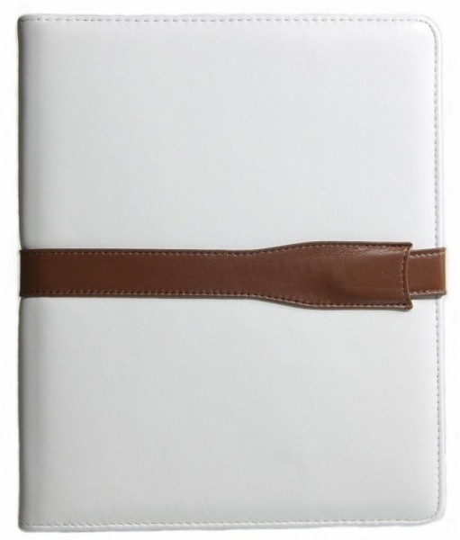 StilGut - Housse iPad 1 en cuir avec ruban