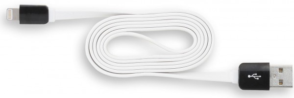 StilGut - Câble Magic Lightning pour appareils Apple (1m), noir/blanc