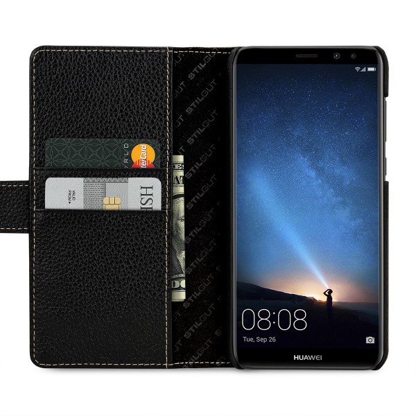StilGut - Housse Huawei Mate 10 lite Talis porte-cartes
