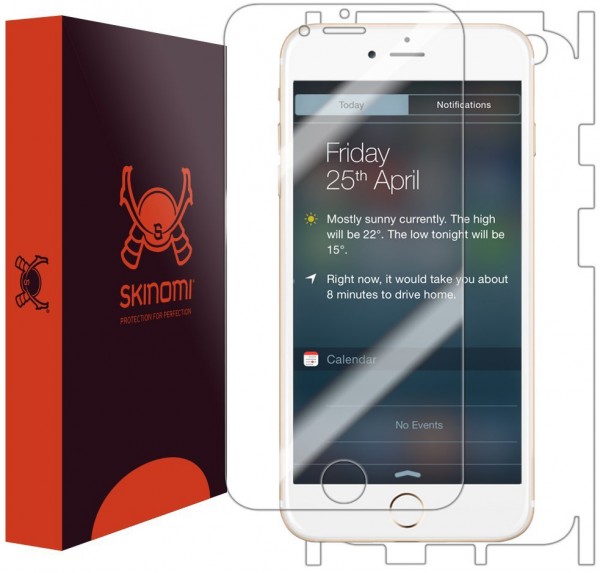 Skinomi - Film de protection pour iPhone 6 Plus TechSkin avant et arrière