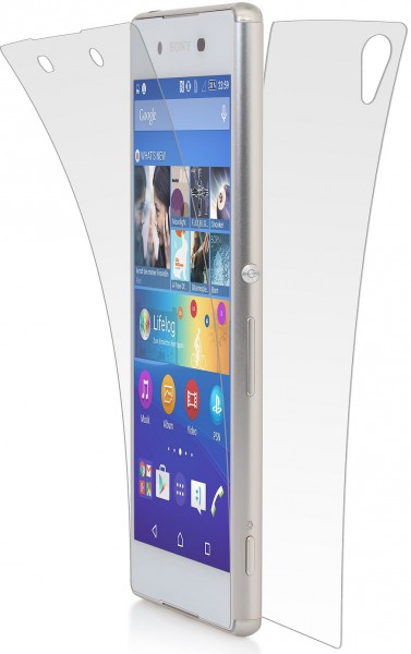StilGut - Protection d'écran en verre trempé Xperia Z3+ (avant et arrière)