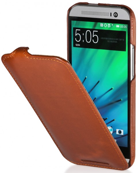 StilGut - Housse HTC One M8 / M8s UltraSlim en cuir