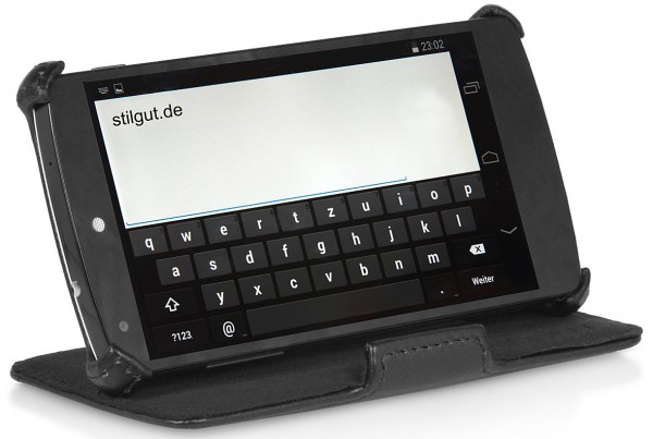 StilGut - Housse Google Nexus 5 UltraSlim avec fonction de support