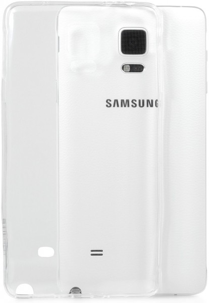 StilGut - Coque Galaxy Note 4 transparente avec protection d'cran