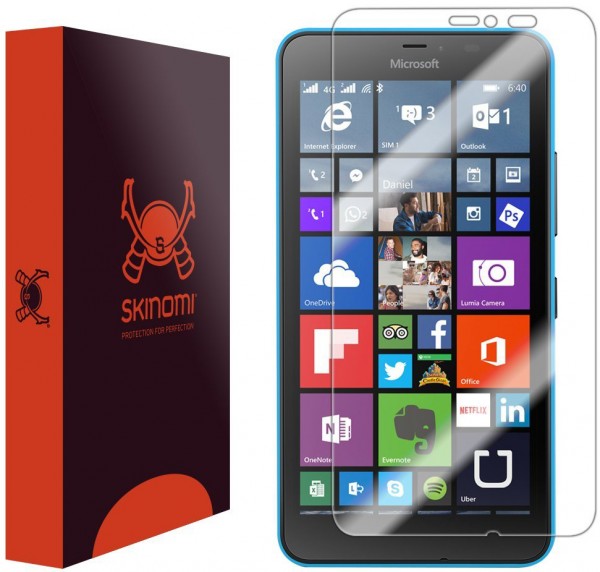 Skinomi – Film de protection pour Lumia 640 XL (lot de 2) TechSkin