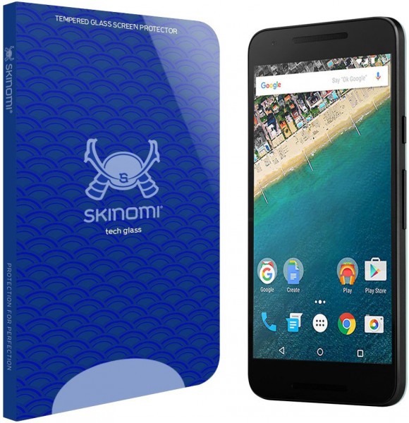 Skinomi - Protection écran en verre trempé Nexus 5X TechGlass