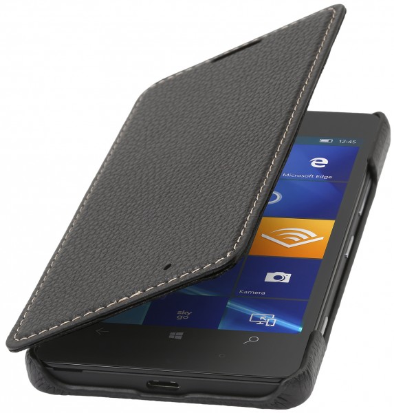 StilGut - Coque Lumia 950 Book Type en cuir sans clip
