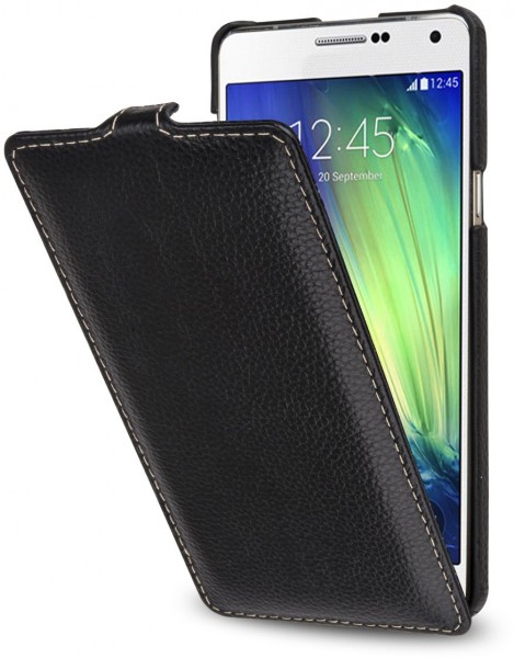 StilGut - Housse Galaxy A7 UltraSlim en cuir