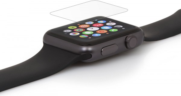 StilGut - Protection d'écran en verre trempé Apple Watch 42 mm