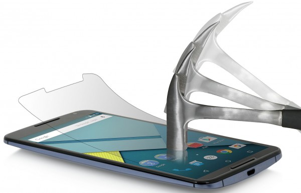 StilGut - Protection écran en verre trempé Google Nexus 6, lot de 2